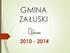 GMINA ZAŁUSKI