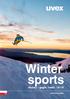 Winter sports okulary / gogle / kaski 15//16