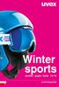 Winter sports okulary / gogle / kaski 14//15