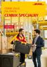 CENNIK USŁUG DHL PARCEL CENNIK SPECJALNY. dhlparcel.pl. Obowiązuje od 1 stycznia 2018 r.