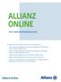 ALLIANZ ONLINE PAKIET UBEZPIECZEŃ KOMUNIKACYJNYCH