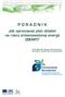 P O R A D N I K. Jak opracować plan działań na rzecz zrównoważonej energii (SEAP)? JRC Scientific and Technical Reports