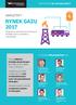 RYNEK GAZU 2017 Perspektywy dla odbiorców końcowych. Strategie wyboru sprzedawcy i zakupu gazu