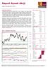 Raport Rynek Akcji. Sytuacja rynkowa. WIG w układzie dziennym. piątek, 29 grudnia 2017, 08:52