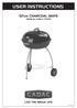 57cm CHARCOAL MATE LIVE THE BRAAI LIFE. MODEL No & LEV5