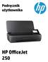 HP OfficeJet 250 Mobile All-in-One series. Podręcznik użytkownika