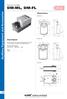 DM-ML, DM-FL. Auxiliary Equipment and Accessories. Damper Drives. Dimensions. Descritpion