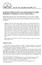 HARVEST INDEX OF POTATO CROP GROWN UNDER DIFFERENT NITROGEN AND WATER SUPPLY* Władysław Mazurczyk, Anna Wierzbicka, Cezary Trawczyński