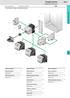 Elementy funkcyjne. Moduły łączeniowe 6. Moduły łączeniowe dużej mocy 7. Styki pomocnicze 10. Moduł ogranicznika prądu 8. Wyzwalacze napięciowe 4