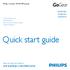 Quick start guide. Philips GoGear MUSE MP4 player SA2MUS08 SA2MUS16 SA2MUS32