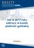 Jak w 2017 roku zaliczyć w koszty płatność gotówką