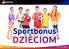 Sportbonus. Dzieciom. Organizowane przez Fundację Kibica