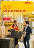 DHL PARCEL PRICE LIST SPECIAL PRICELIST. dhlparcel.pl. Applicable as of 1 January 2018