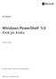 Ed Wilson 5.0. Windows PowerShell Krok po kroku. Wydanie trzecie. Przekład: Natalia Chounlamany, Marek Włodarz