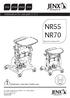NR55 NR70. Instruction for use part 2 of 2. Read part 1 and part 2 before use. May Version KG