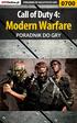 Nieoficjalny poradnik GRY-OnLine do gry. Call of Duty 4: Modern Warfare. autor: Krystian U.V. Impaler Smoszna