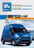 EQUIPAMIENTO DE VEHÍCULOS COMERCIALES WYPOSAZENIE SAMOCHODÓW SERWISOWYCH IVECO DAILY