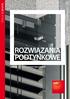 EDYCJA 1/ 2018 PL ROZWIĄZANIA PODTYNKOWE CENNIK SYSTEMÓW PODTYNKOWYCH