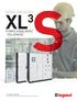 XL 3 NOWE OBUDOWY FUNKCJONALNOŚĆ I SOLIDNOŚĆ THE GLOBAL SPECIALIST IN ELECTRICAL AND DIGITAL BUILDING INFRASTRUCTURES