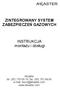 ZINTEGROWANY SYSTEM ZABEZPIECZEŃ GAZOWYCH. INSTRUKCJA montażu i obsługi