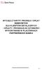 WYCIĄG Z TARYFY PROWIZJI I OPŁAT BANKOWYCH DLA KLIENTÓW DETALICZNYCH - OPŁATY I PROWIZJE ZA CZYNNOŚCI WYKONYWANE W PLACÓWKACH PARTNERSKICH BANKU
