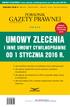 Umowy zlecenia i inne umowy cywilnoprawne od 1 stycznia 2016 r.