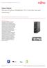 Data Sheet Serwer Fujitsu PRIMERGY TX1320 M2 Serwer wieżowy