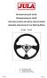 Bruksanvisning för bilratt. Bruksanvisning for bilratt. Instrukcja montażu kierownicy samochodowej. Assembly Instructions for Car Steering Wheel