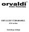 ORVALDI VT30/40/60KL. 3f/3f on-line. Instrukcja obsługi