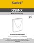 GSM-X. Skrócona instrukcja instalacji. Pełna instrukcja dostępna jest na stronie   Wersja oprogramowania 1.00 gsm-x_sii_pl 04/18