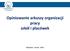 Opiniowanie arkuszy organizacji pracy szkół i placówek