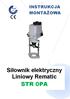 Siłownik elektryczny Liniowy Rematic STR 0PA