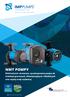 NMT POMPY. Elektronicznie sterowana, wysokosprawna pompa do instalacji grzewczych, klimatyzacyjnych, chłodniczych oraz ciepłej wody użytkowej
