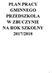 PLAN PRACY GMINNEGO PRZEDSZKOLA W ZBUCZYNIE NA ROK SZKOLNY 2017/2018
