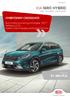 KIA NIRO HYBRID HYBRYDOWY CROSSOVER. Automatyczna skrzynia biegów 6DCT Reflektory LED System wspomagający jazdę ekonomiczną. cena od PLN