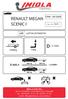 /2004 RENAULT MEGAN SCENIC I R/011. Cat. No. e20. e20*94/20*0680*00 D = 7,72kN. 1400Kg 75Kg. D (kn) = x 0, MAX kg.