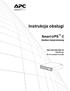 Instrukcja obsługi. Smart-UPS C. Zasilacz bezprzerwowy. 1000/1500/2000/3000 VA 120/230 Vac 2U do montażu w szafie