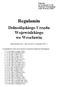 Regulamin. Dolnośląskiego Urzędu Wojewódzkiego we Wrocławiu. (tekst ujednolicony stan na dzień 15 listopada 2018 r.)