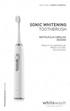 SONIC WHITENING TOOTHBRUSH