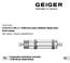 GEIGER-GJ56..e z elektronicznym układem wyłączania krańcowego dla żaluzji i żaluzji zewnętrznych