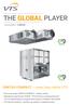 THE GLOBAL PLAYER. VENTUS COMPACT nowa linia central VTS