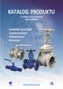 KATALOG PRODUKTU. ZAWORY KULOWE Ciepłownictwo Chłodnictwo Przemysł. YUANDA VALVE GROUP TÜV Certyfikat.