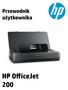 HP OfficeJet 200 Mobile series. Podręcznik użytkownika