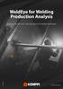 WeldEye for Welding Production Analysis MODUŁ WELDEYE DO ZARZĄDZANIA PROCESEM SPAWANIA