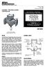 HANSEN TECHNOLOGIES. Zawory zwrotne typu grzybkowego HCK1 i HCK1W d n = 20 do 150 mm (¾ do 6 )