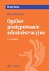 Robert Kędziora. Ogólne postępowanie. administracyjne. 5. wydanie