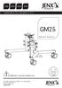 GM25. Instruction for use part 2 of 2. Read part 1 and part 2 before use. March Version KG