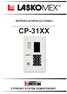 INSTRUKCJA INSTALACJI PANELI CP-31XX CD-3100 CYFROWY SYSTEM DOMOFONOWY