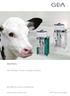 DairyFeed J. Dla zdrowego rozwoju nowego pokolenia. GEA Milking & Cooling WestfaliaSurge