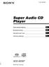 Super Audio CD Player